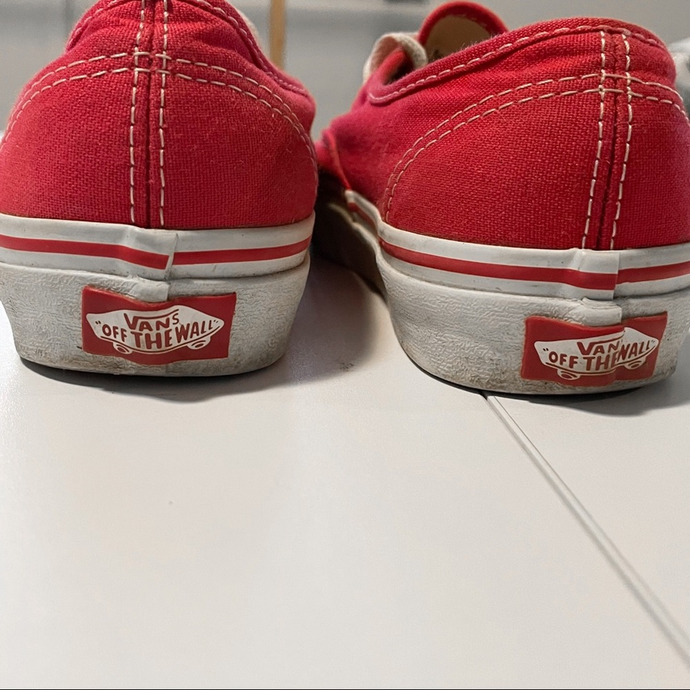 Vans Authentic Red. - Picture 4 of 6